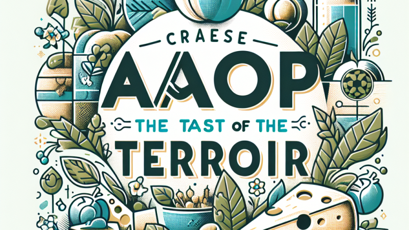 Fromages AOP, le goût du terroir