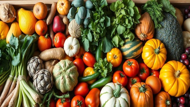 Fruits et légumes de saison : calendrier pratique