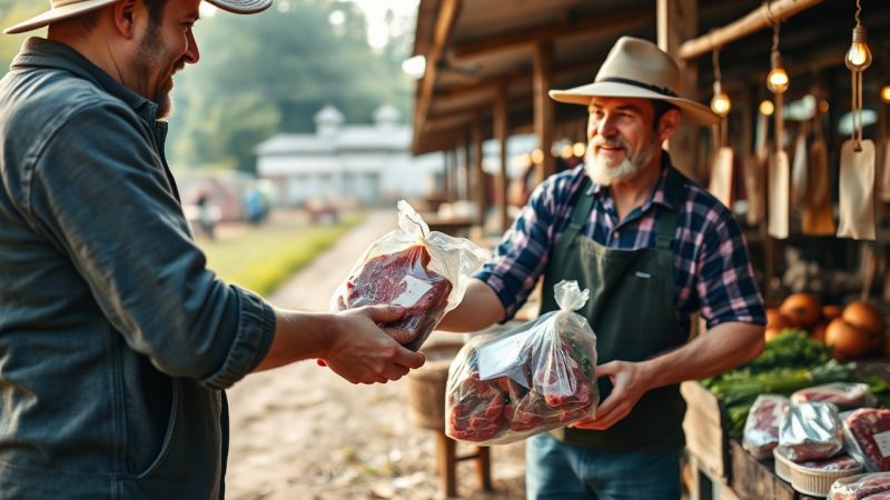 Viande en direct : acheter un colis fermier