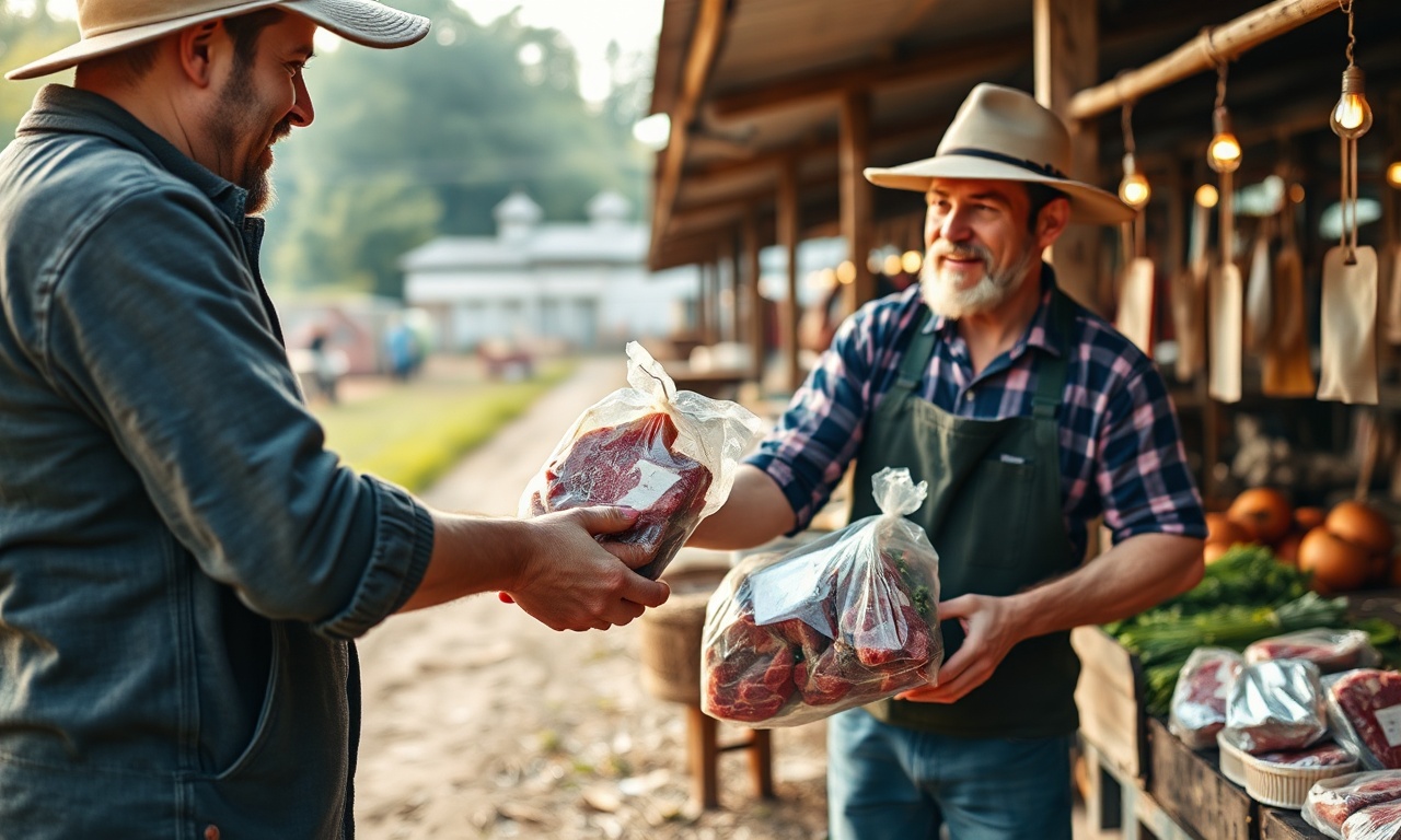 Viande en direct : acheter un colis fermier