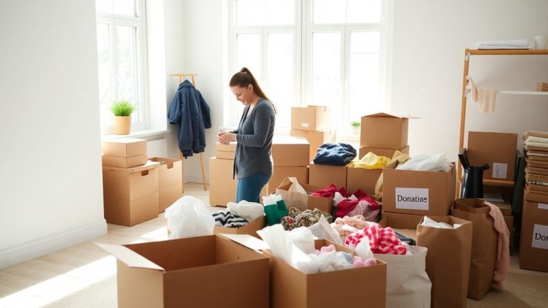 Déménager minimaliste : l&rsquo;occasion de tout repenser