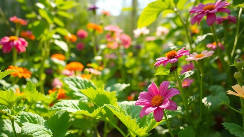 Entretien écologique du jardin : stop aux pesticides