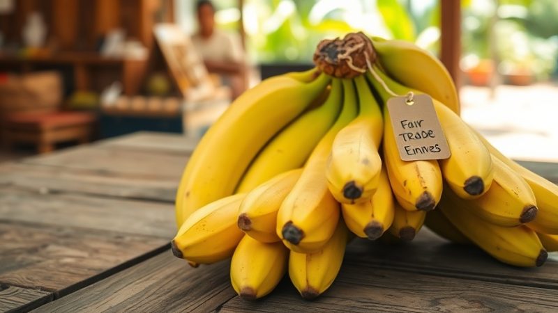 Bananes équitables : le fruit le plus vendu décrypté
