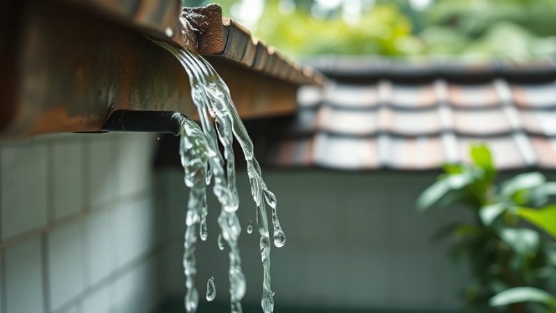 Récupérer l&rsquo;eau de pluie : légalité et installation