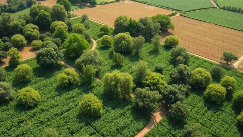 Agroforesterie : quand les arbres s&rsquo;invitent dans les champs