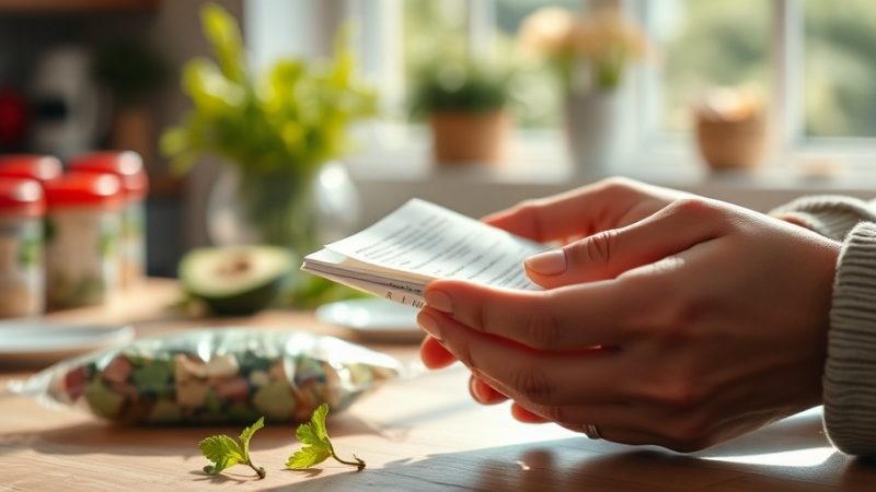 Apprendre à lire les étiquettes alimentaires